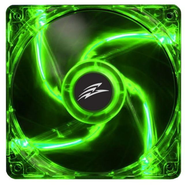 EVOLVEO 14L1GR LED 140mm zöld (FAN 14 GREEN)