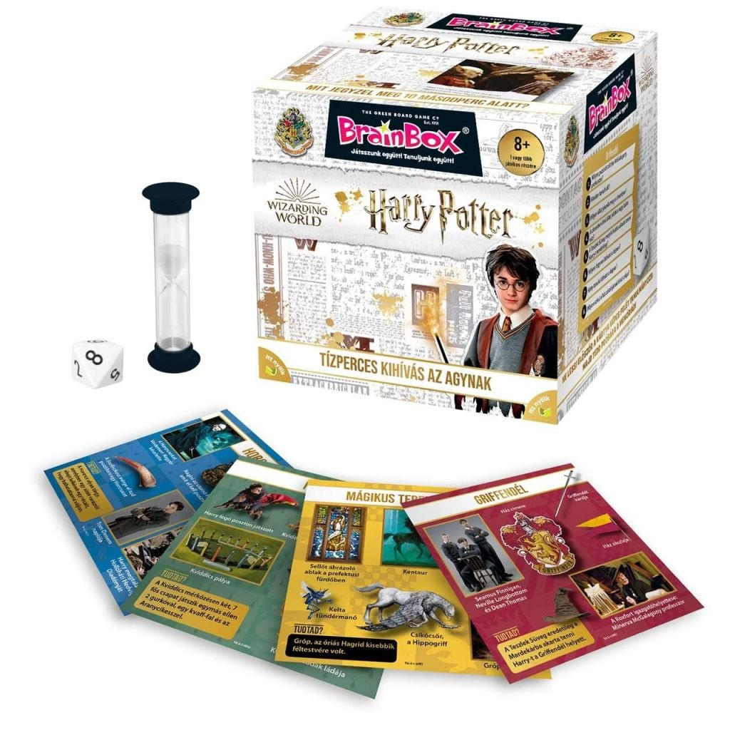 BrainBox Harry Potter memória társasjáték, 8+ év (G1.93642)