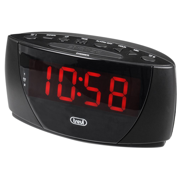 Trevi EC 885 digitális ébresztőóra fekete (0088500)
