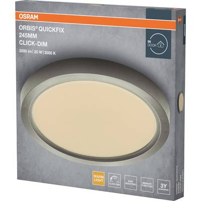 OSRAM HOMELIGHTING 4099854604324 Mennyezeti lámpa, LED-es mennyezeti lámpa ezüst (4099854604324)