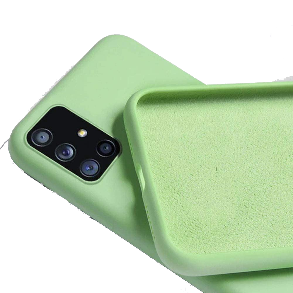 Cellect Samsung Galaxy A32 5G prémium szilikon tok zöld (CEL-PREM-SAM-A325GGR) (CEL-PREM-SAM-A325GGR)