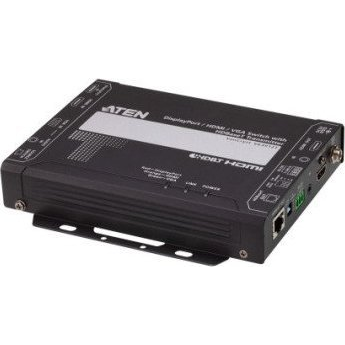 ATEN VE3912T-AT-G extensor audio/video Transmisor de señales AV Negro