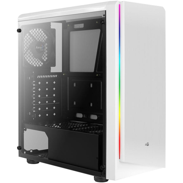 HZA-Aerocool AEROPGSRIFT-WH-RGB fehér ablakos ház
