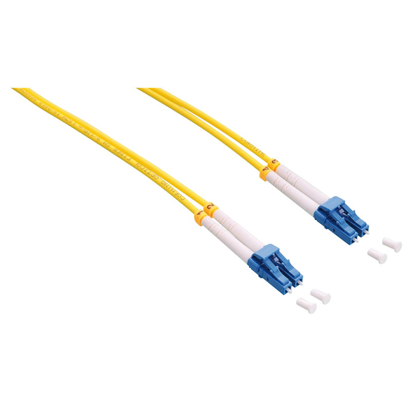 LogiLink LC/LC, 7.5 m cavo InfiniBand e in fibra ottica 7,5 m Giallo