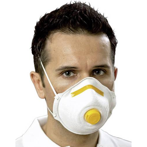 Ekastu SAFETY Sekur Mandil FFP1 szűrőosztályos, kilégző szeleppel ellátott 12db-os porvédő maszk, légzésvédő készlet (411 381)