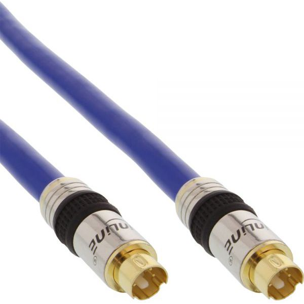 InLine 89954P Cavo S-video S-Video (4-pin) Blu