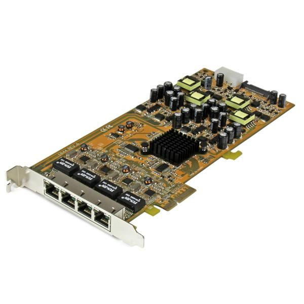 Startech.com 4 portos Gigabit PoE PCIe Hálózati kártya (ST4000PEXPSE) (ST4000PEXPSE)