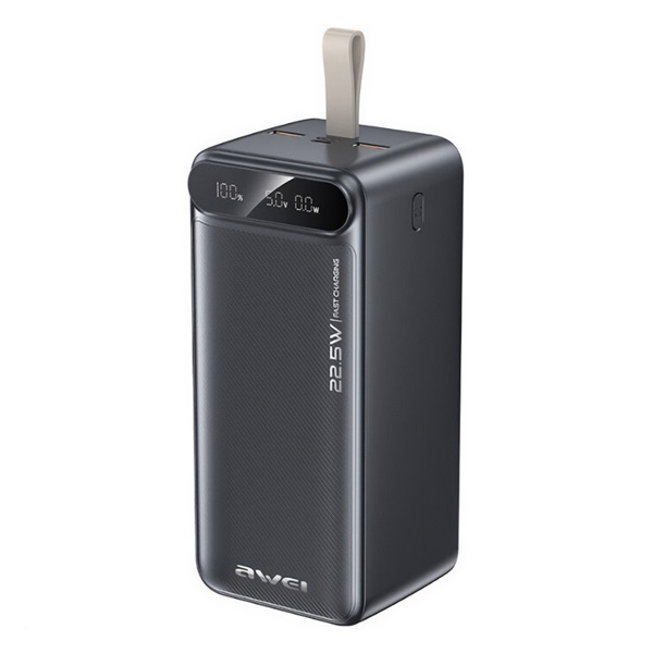 Awei PA-13 50000 mAh Power Bank 22.5W fekete