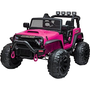 Brothers JEEP 24V Elektromos Kisautó Lakkozott Pink 6517