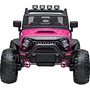 Brothers JEEP 24V Elektromos Kisautó Lakkozott Pink 6517