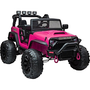 Brothers JEEP 24V Elektromos Kisautó Lakkozott Pink 6517