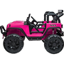 Brothers JEEP 24V Elektromos Kisautó Lakkozott Pink 6517