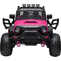 Brothers JEEP 24V Elektromos Kisautó Lakkozott Pink 6517