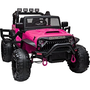 Brothers JEEP 24V Elektromos Kisautó Lakkozott Pink 6517