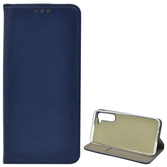 Gigapack Samsung Galaxy S23 oldalra nyíló fliptok sötétkék (GP-134912) (GP-134912)