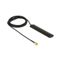 LAN Delock 89491 GSM UMTS LTE WLAN 2.4 GHz Antenna SMA Plug 2 dBi omnidirectional adhesive mounting