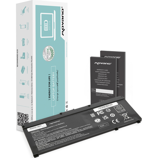 Bateria Movano Bateria SR03XL do HP Gaming 15 17 Omen 15-DC
