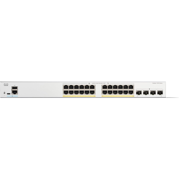 Cisco Catalyst 1200 Vezérelt L2 Gigabit Ethernet (10/100/1000) Ethernet-áramellátás (PoE) támogatása 1U Fehér