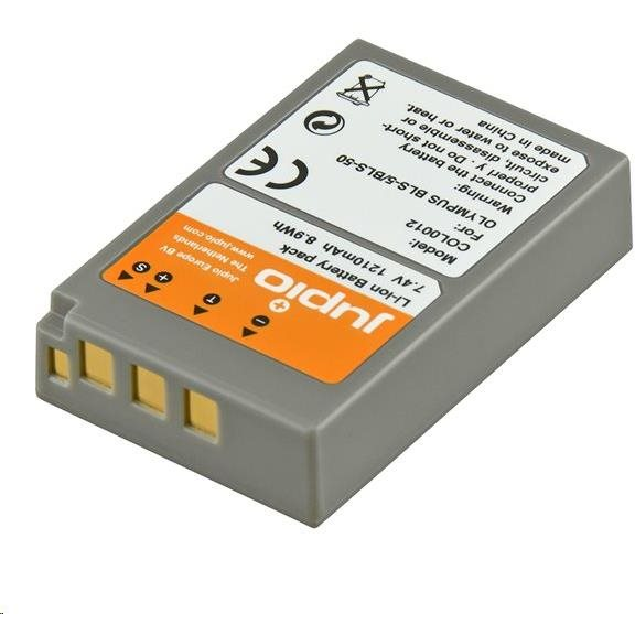 Jupio BLS-5 (BLS-50) 1210 mAh az Olympus készülékhez