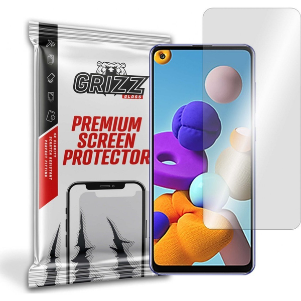  GrizzGlass Szkło hybrydowe Grizz Samsung Galaxy A21s