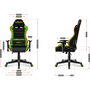 Huzaro Ranger 6.0 Gyerek Minecraft Gamer szék - Fekete/Zöld
