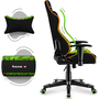 Huzaro Ranger 6.0 Gyerek Minecraft Gamer szék - Fekete/Zöld