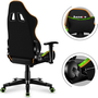Huzaro Ranger 6.0 Gyerek Minecraft Gamer szék - Fekete/Zöld