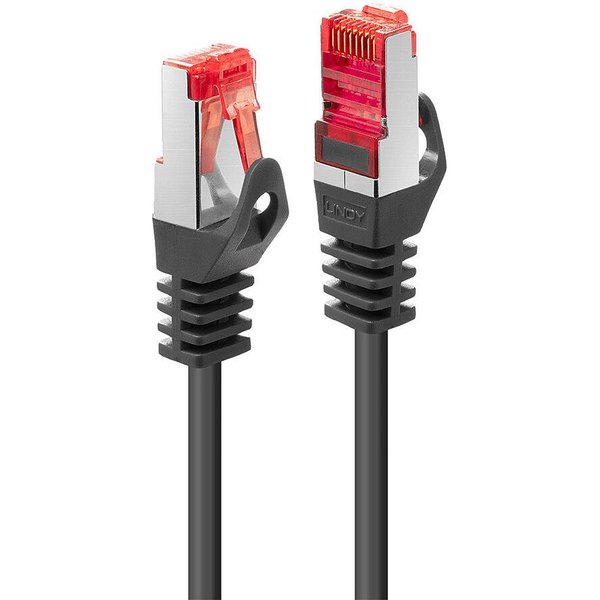 Lindy Cat.6 S/FTP 3m netværkskabel Sort Cat6 S/FTP (S-STP)