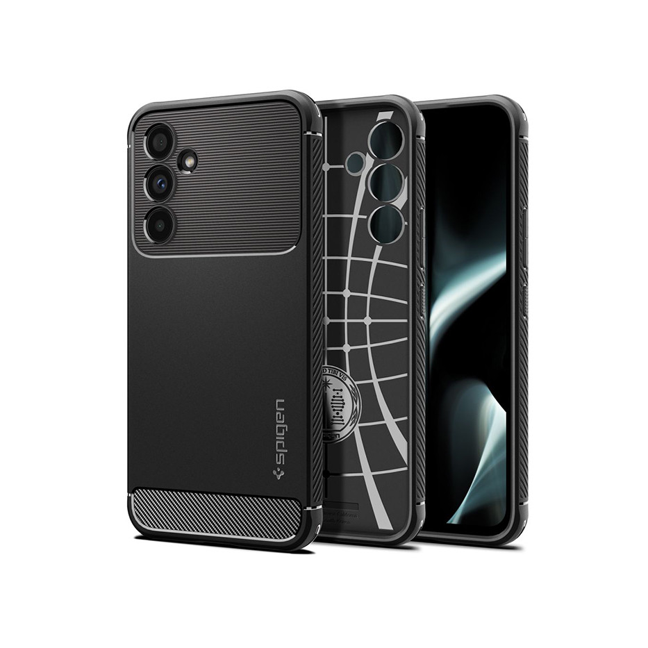 Samsung SM-A546 Galaxy A54 5G ütésálló hátlap - Spigen Rugged Armor - fekete (SP0218)