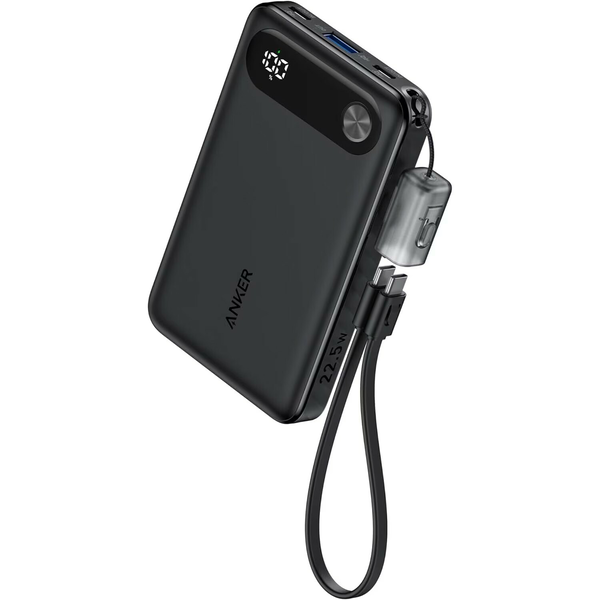 Anker A1257G11 Power Bank 10000 mAh 22.5W - Fekete
