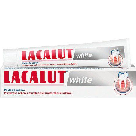 Lacalut  Pasta do zębów White wybielająca 75ml