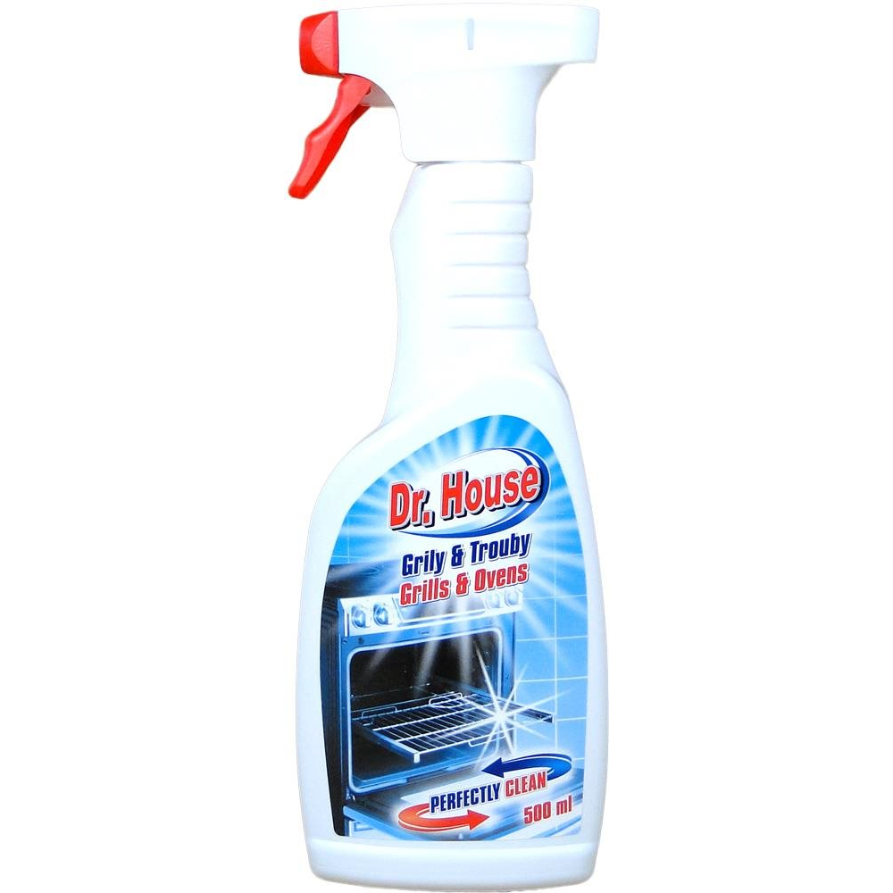 DR. HOUSE grill- és sütőtisztító spray flakonban 500 ml (8594057120917)