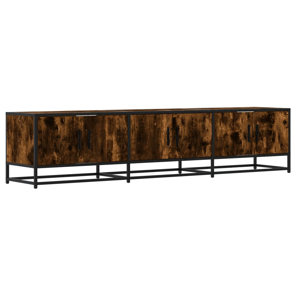 füstös tölgy színű szerelt fa TV-szekrény 180 x 35 x 41 cm (3300787)