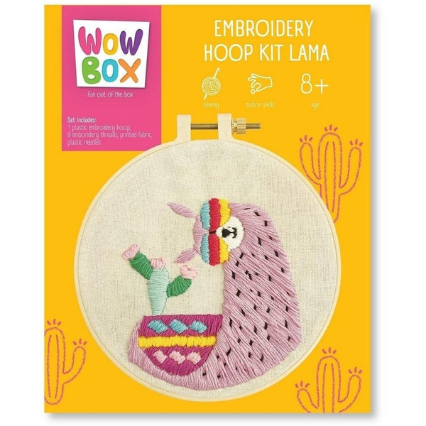 TM Toys Wow Box Hímzőkészlet - Láma