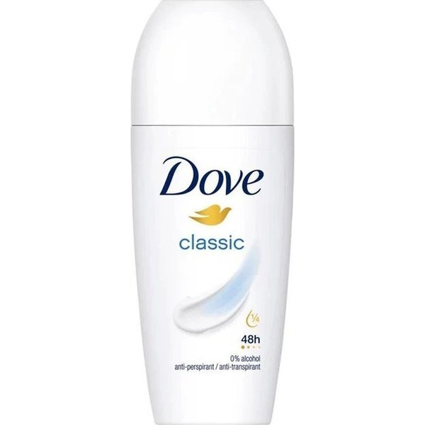 DOVE DEODORANTE ROLL-ON   50 ML.     CLASSICO