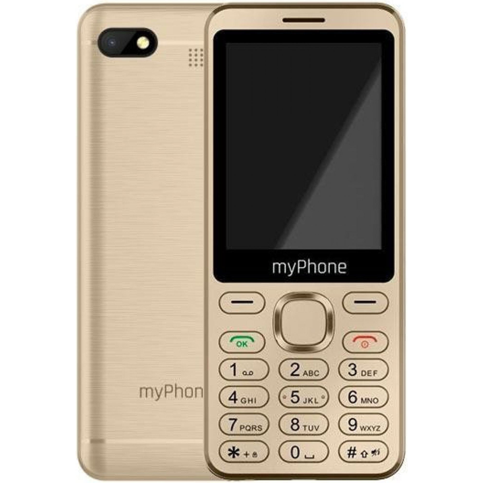 myPhone Maestro 2 arany (TELEFON myPhone MAESTRO 2 złoty)