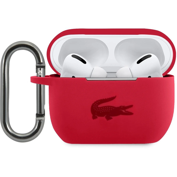 Lacoste Glossy Printing Logo AirPods Pro Tok - Piros/Mintás