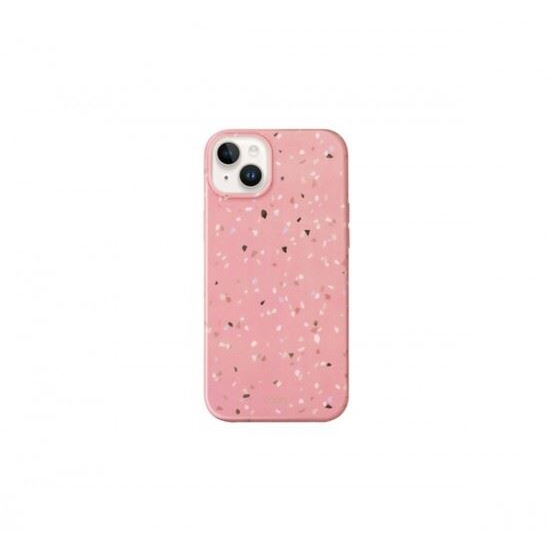 Uniq Coehl Terrazzo Apple iPhone 14 szilikon tok rózsaszín (UNIQ-IP6.1(2022)-TEZCPK) (UNIQ-IP6.1(2022)-TEZCPK)