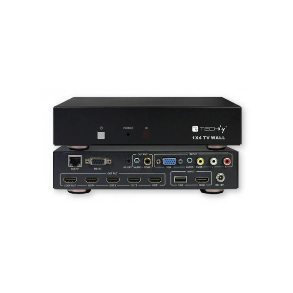 Techly IDATA HDMI-MX14 video-splitter HDMI/DVI