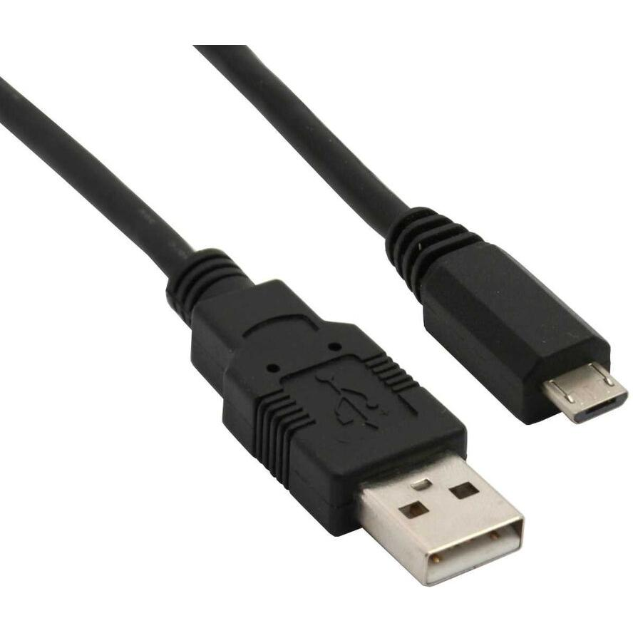 Sharkoon Kabel USB 2.0 A-B Micro 0,5m schwarz (4044951015474) (4044951015474)