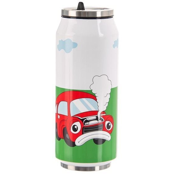 Termosz- üdítősdoboz rozsdamentes acél 0,4 l AUTÓ (125881)