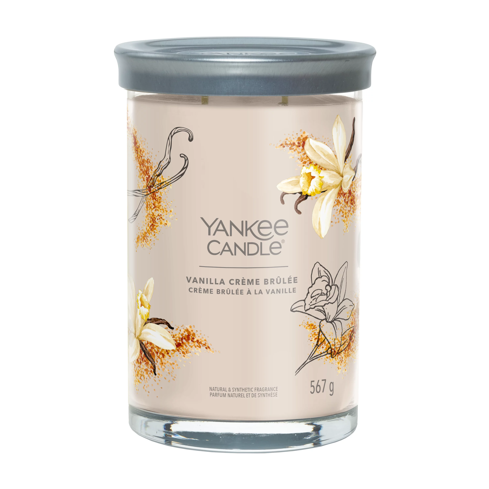 Yankee Candle Signature Vanilla Creme Brulee Tumbler Illatgyertya 567g (1630049E)
