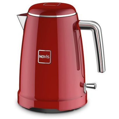 Ceainic electric Novis Kettle K1, 1,6 l, roșu