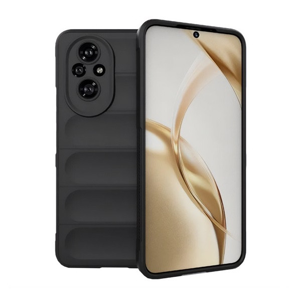 Huawei Honor 200, Szilikon tok, közepesen ütésálló, 3D minta, fekete (RS159555)