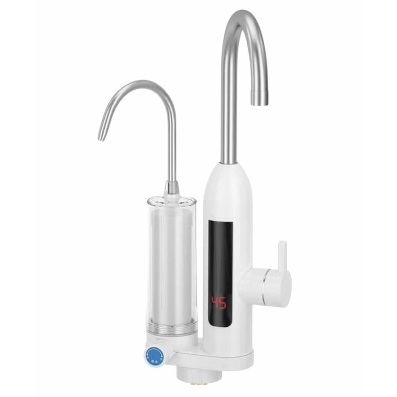 Verk 24501 Átfolyós vízmelegítő csaptelep, LCD (24501)