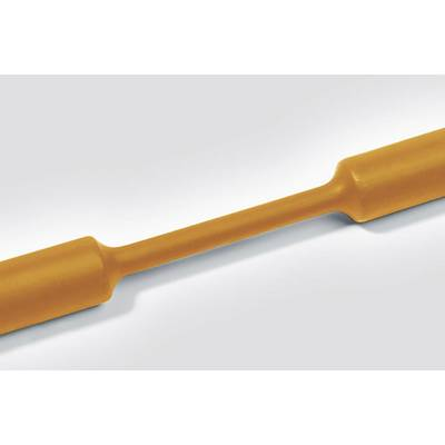 HellermannTyton 309-20483 Zsugorcső ragasztó nélkül Narancs 4.80 mm Zsugorodási arány:2:1 méteráru (309-20483)