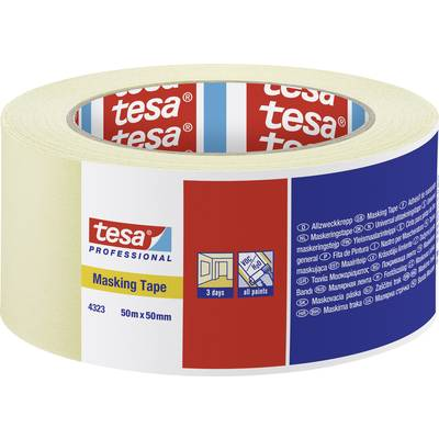 Tesa STANDARD (04323-00044-00) Krepp szalag krepp® Bézs (H x Sz) 50 m x 50 mm 1 db (04323-00044-00)