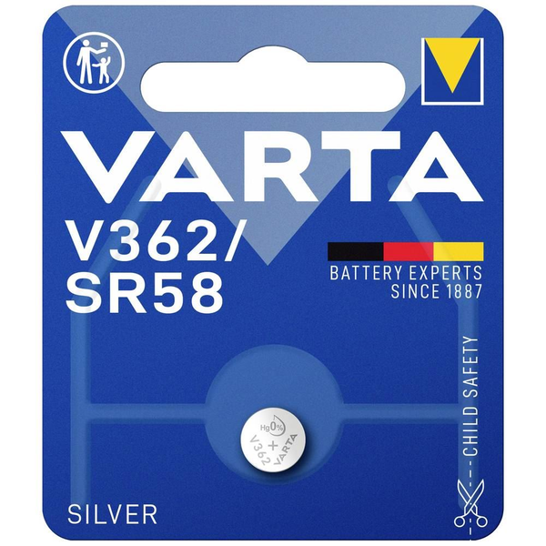 Varta 362 gombelem ezüstoxid 1.55V 21 mAh (362101401)
