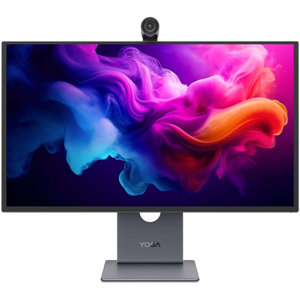 Lenovo Yoga Pro 27UD-10 computerskærm 67,3 cm (26.5") 3840 x 2160 pixel 4K Ultra HD QD-OLED Sort