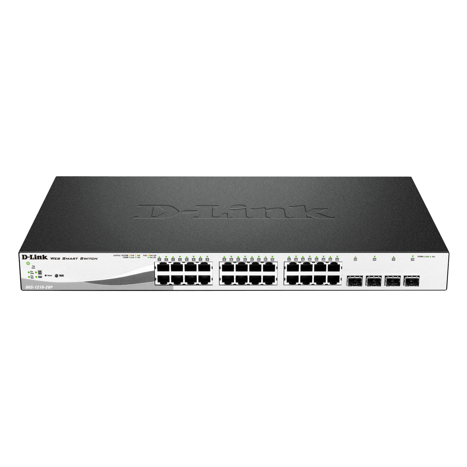 Switch Smart DGS-1210-28MP 24xGE PoE+ 4xSFP (DGS-1210-28MP)